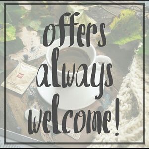 Hello! Make me an offer! ☺️